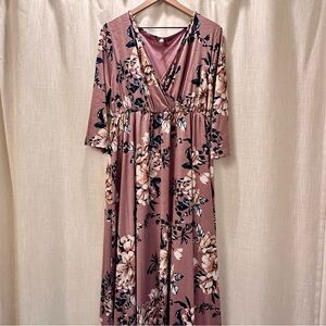 Pinkblush Maternity Floral Maxi Dress
